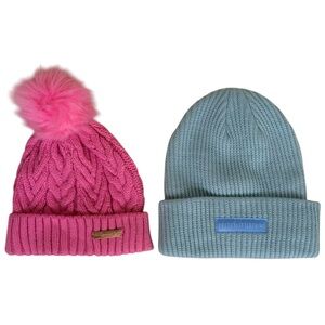 PrettyLittleThing Pink and Blue Hat Set